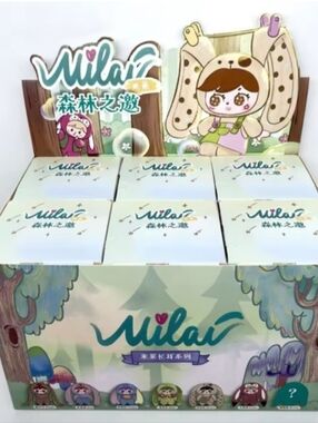 Authentic Seald Full Case Milai's InvitationFrom The Forest Plush Pendant Series